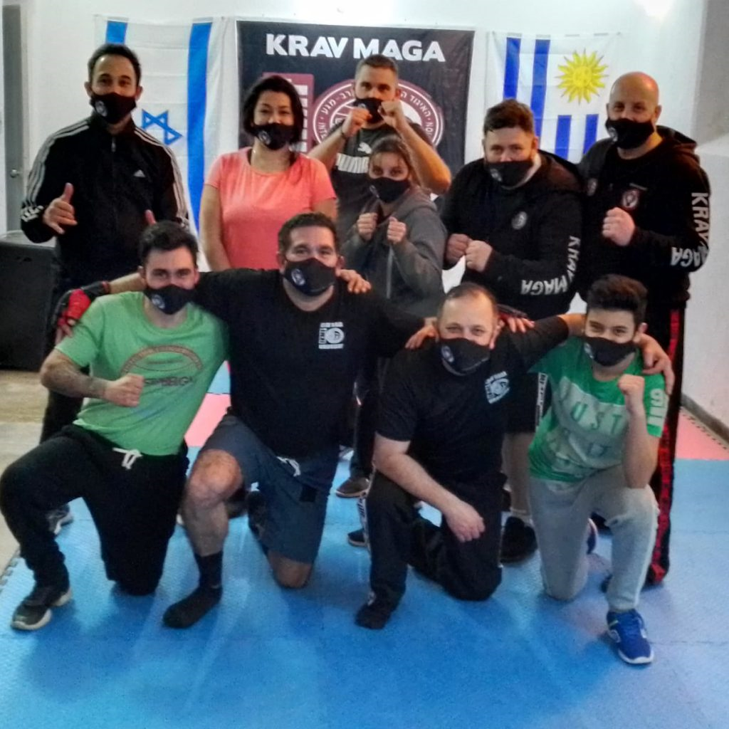 Clase de Krav Magá en Club Colonia