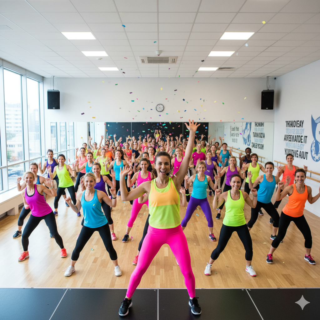 Clase de Zumba en Club Colonia